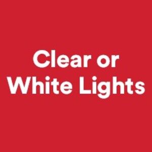 Clear or White Lights
